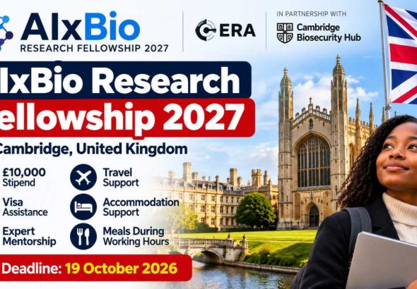 AIxBio Cambridge Fellowship 2027