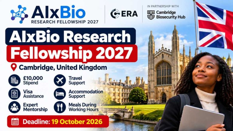 AIxBio Cambridge Fellowship 2027