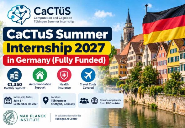 CaCTuS Internship 2027 in Germany