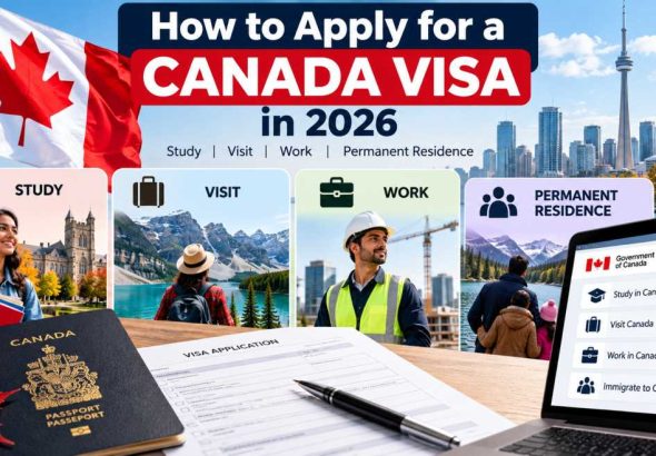 Canada Visa Guide 2026 Infographic