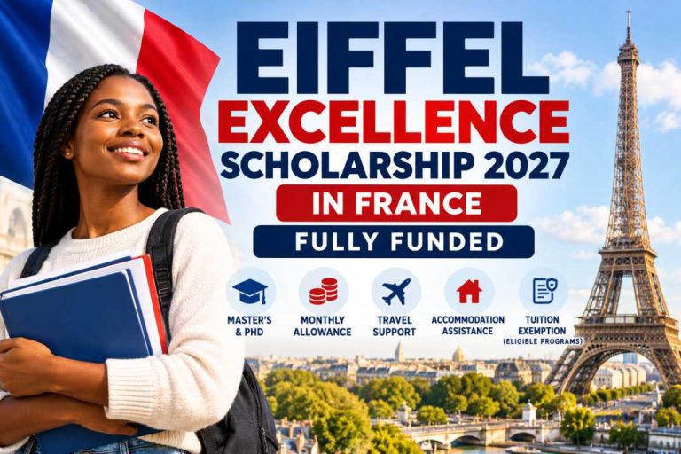 Eiffel Excellence Scholarship in France