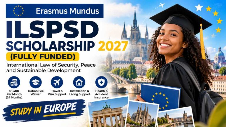 Erasmus Mundus Europe Scholarship Banner