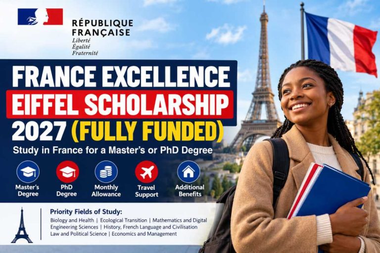 France Excellence Eiffel Scholarship 2027