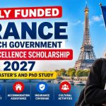 Fully Funded France Scholarship 2027