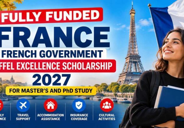 Fully Funded France Scholarship 2027