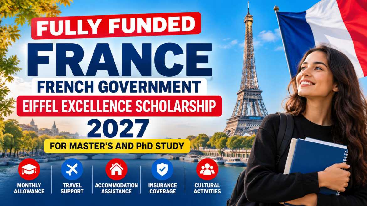 Fully Funded France Scholarship 2027