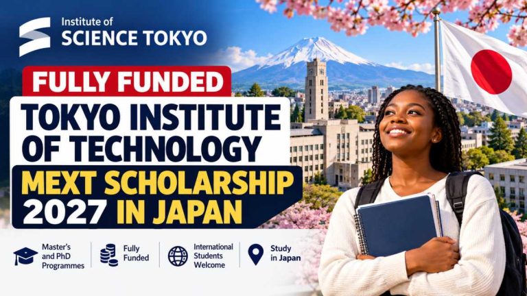 Fully Funded Tokyo Scholarship 2027