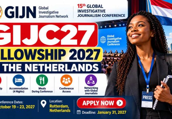 GIJC27 Fellowship in Rotterdam
