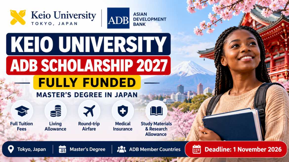 Keio ADB Scholarship 2027 in Japan
