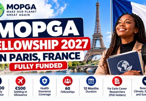 MOPGA Fellowship 2027 in Paris