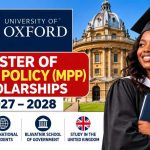 Oxford MPP Scholarship 2027–2028