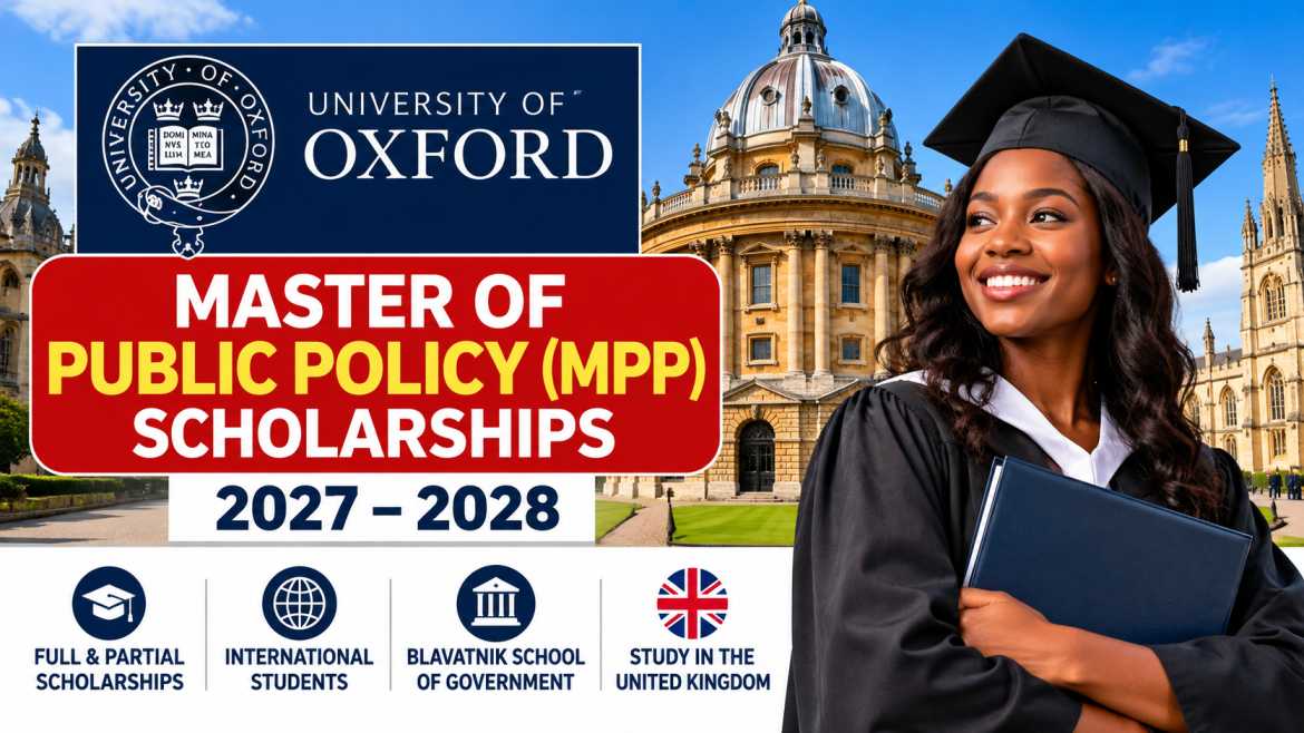 Oxford MPP Scholarship 2027–2028
