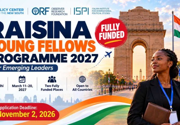 Raisina Young Fellows Programme 2027