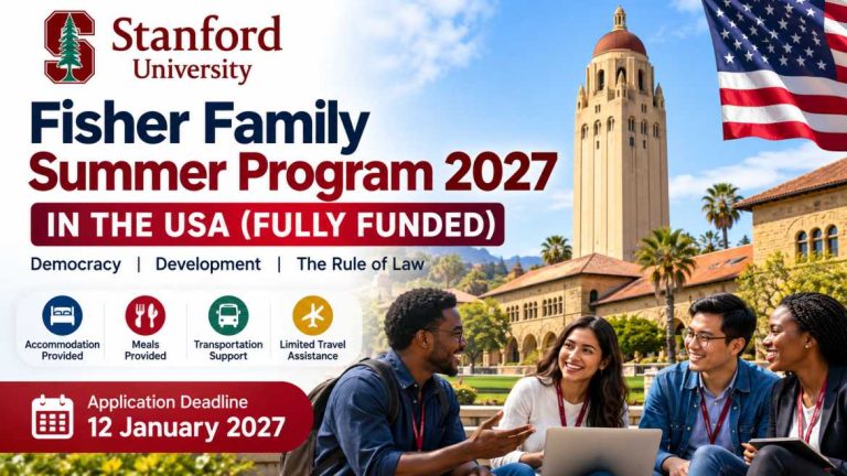 Stanford Fully Funded Summer Program