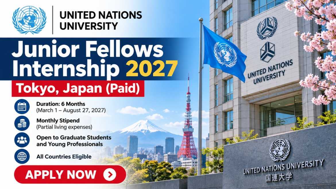 Tokyo Junior Fellows Internship 2027